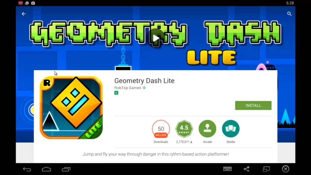 geometry dash free play